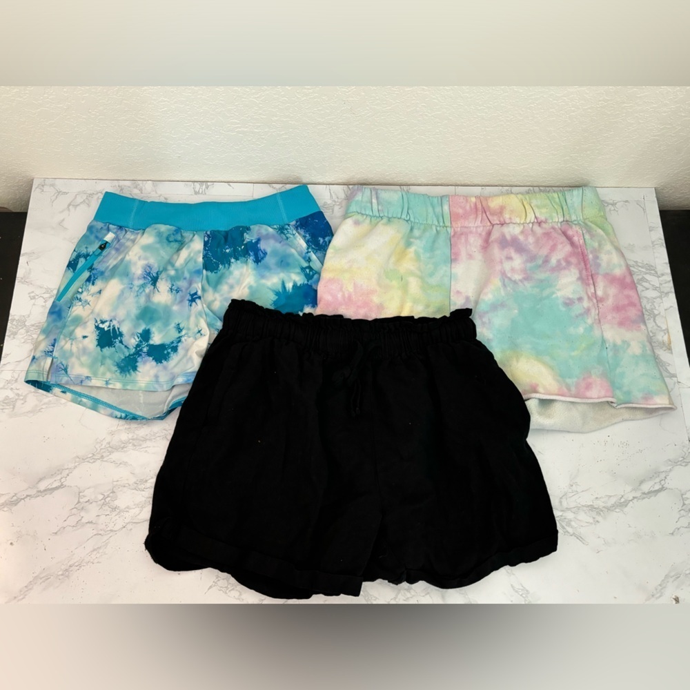 All In Motion Shein Miss Posh Lounge Running Shorts Girls Sz L Lot Of 3​​​